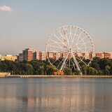 Doamna Ghica x Lacul Tei langa Palatul Ghica-Parcul Plumbuita